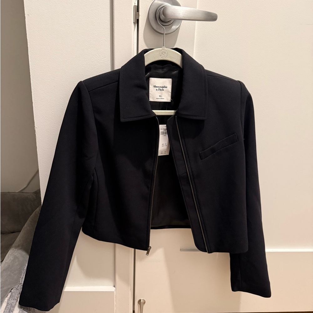 Abercrombie & Fitch Suiting Zip Jacket